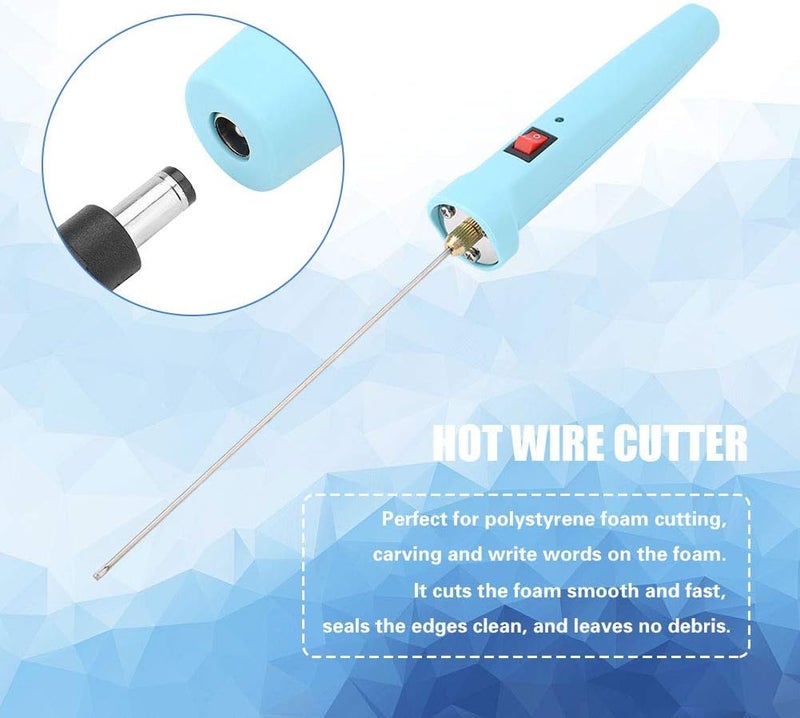 woobles Electric Hot Wire Cutter, 30W 25cm Electric Hot Wire Cutter Foam Polystyrene Heat Cutting Engraving Pen Used for Creative Model Art Making 110-250V (US Plug) - Image 3
